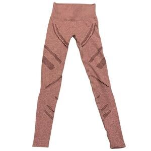 Alo Yoga High-Waist Seamless Radiance Leggings - Rose/Mauve/Pink Color